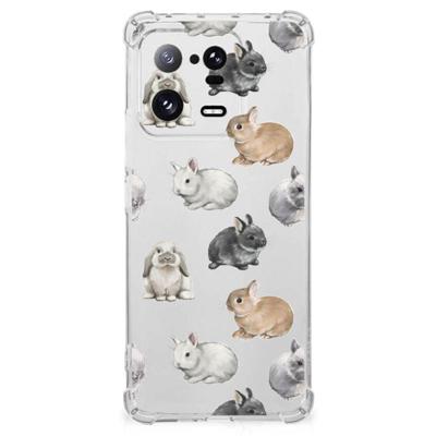 Case Anti-shock voor Xiaomi 13 Pro Konijntjes Case Anti-shock voor Xiaomi 13 Pro Konijntjes