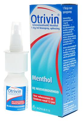 Otrivin Menthol spray 12 jaar (10 ml)