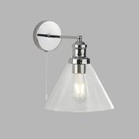 Searchlight WandlampPyramid chroom - 1277CC - thumbnail