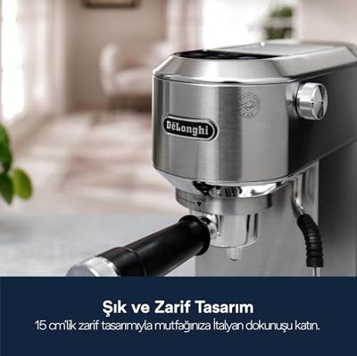 De'Longhi EC890.M Espresso apparaat Zilver De'Longhi EC890.M Espresso apparaat Zilver