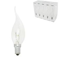 Gloeilamp Candle transparant E14 230V 15W | 100 stuks - thumbnail