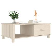 Salontafel HAMAR 100x55x35 cm massief grenenhout honingbruin - thumbnail