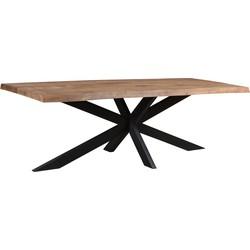 Brix Eettafel 'Tree Top' Spider, 220 x 100cm