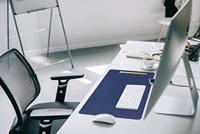 Durable 7102 710207 Bureau onderlegger Donkerblauw (b x h) 530 mm x 400 mm - thumbnail