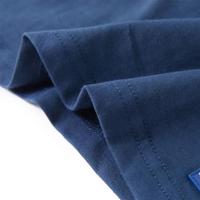 Kindershirt 140 donkerblauw - thumbnail