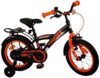 Volare thombike kinderfiets - jongens - 14 inch - zwart oranje - thumbnail