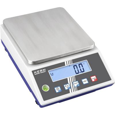 Kern PCB 10000-1 Precisie weegschaal Weegbereik (max.) 10 kg Resolutie 100 mg werkt op stekkernetvoeding, werkt op batterijen Grijswit, Donkerblauw