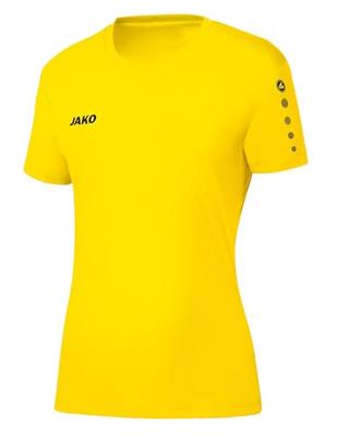 JAKO 4233D Shirt Team Km Dames - Citroen - 40