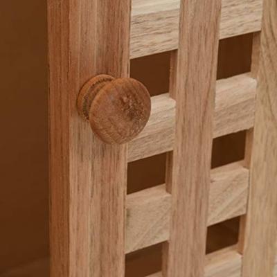 VidaXL Wastafelkast 66x29x61 cm massief walnotenhout