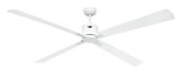 CasaFan ECO NEO III 180-4 WE-WE/LG WiFi Flügel Weiß/Lichtgrau Plafondventilator 28 W (Ø x h) 180 cm x 360 mm Wit Met afstandsbediening, Timer, Met wintermodus, - thumbnail