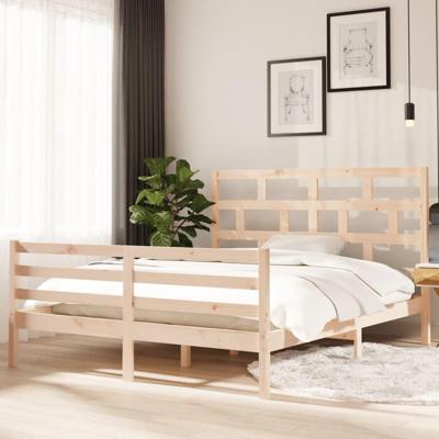Bedframe massief grenenhout 160x200 cm