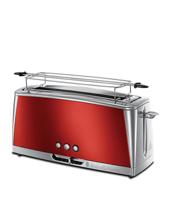 RUSSELL HOBBS 23250-56 - Luna Toaster - Fast Toast Technology - Solar Red - thumbnail