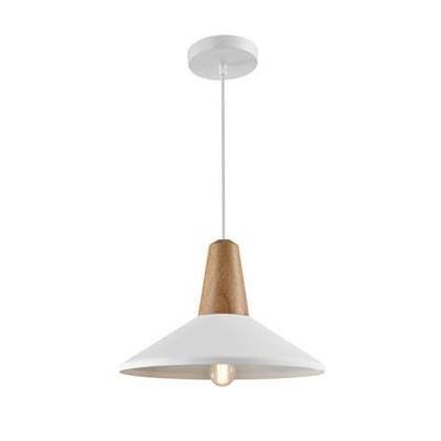 QUVIO Hanglamp rond wit - QUV5068L-WHITE