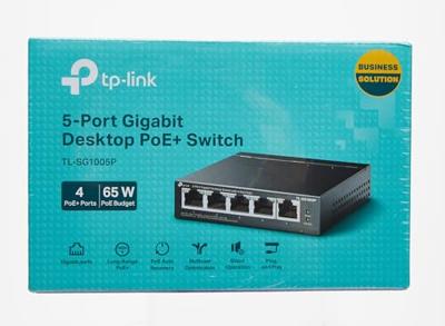 TP-Link TL-SG1005P Switch Zwart - thumbnail