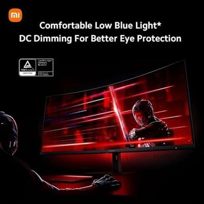 Gebogen PC Gamer-scherm - XIAOMI - G34WQi - 34 - WQHD - VA-paneel - 180Hz - 1ms