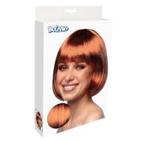 Bobline pruik cabaret koper - thumbnail