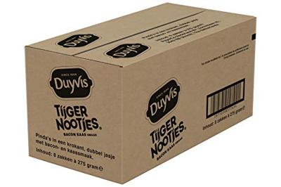 Duyvis tijgernootjes bacon cheese (8x 275gr)