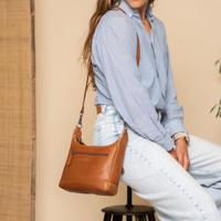 The Chesterfield Brand Shoulder Bag Mirage-Cognac - thumbnail