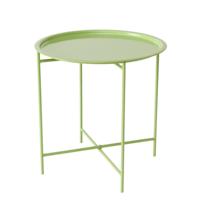 Boltze Home dienbladtafel metaal groen - thumbnail