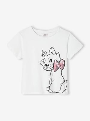 T-shirt DISNEY® Marie de Aristocats wit