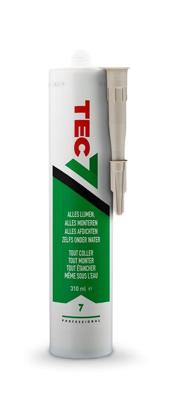 Tec7 patroon Universele kit 310ml Beige - 535906000 Tec7 patroon Universele kit 310ml Beige - 535906000