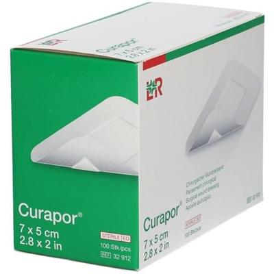 Curapor Verb Chirurg. Steriel 7cmx 5cm 100 32912