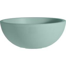 Bloempot rond 40x16cm groen