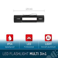 Ansmann Future Multi 3in1 Zaklamp werkt op batterijen LED Met riemclip 180 lm 183 g - thumbnail