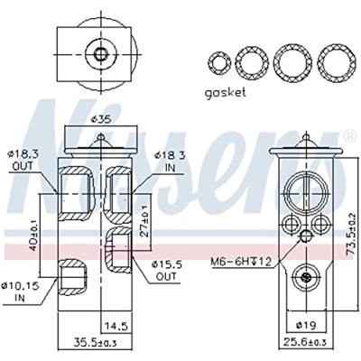 Expansieventiel, airconditioning 999357