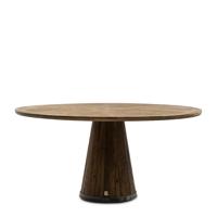 Rivièra Maison Ronde Eettafel 'Siroko Beach' Gerecycled Eikenhout, 160cm - thumbnail