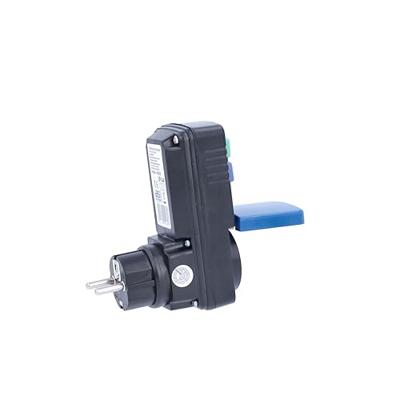 AS Schwabe 45230 PRCD-tussenstekker PRCD 230 V Zwart IP44