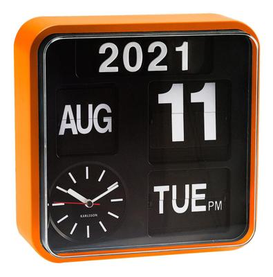 Karlsson Mini Flip Wandklok 24,5 x 24,5 cm Karlsson Mini Flip Wandklok 24,5 x 24,5 cm