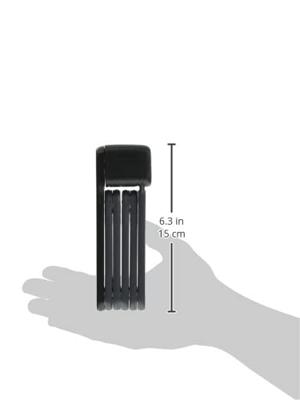 Abus vouwslot bordo lite 6055/60 - zwart