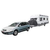 Proplus fietsbeschermhoes - donkergrijs, waterafstotend, 162x53x100 cm - thumbnail