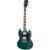 Gibson SG Standard Translucent Teal elektrische gitaar met premium gigbag - thumbnail