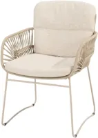 Murcia dining stoel latte incl. 2 kussens 60x66,5x85,5 cm 4SO - 4so - thumbnail