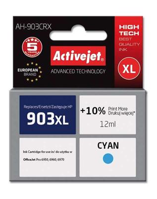 Activejet AH-903CRX inkt (vervanging HP 903XL T6M03AE; Premium; 12 ml; blauw)