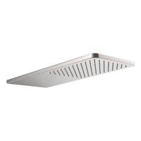 Hoofddouche Tres Wand 21x55 cm Ronde Hoeken Staal - thumbnail