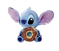 Disney Stitch knuffel met donut pluche - 25 cm - thumbnail
