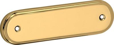 Naamplaat Ovaal 120x39mm MGG