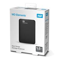 Externe Harde Schijf Western Digital WD Elements Portable - thumbnail