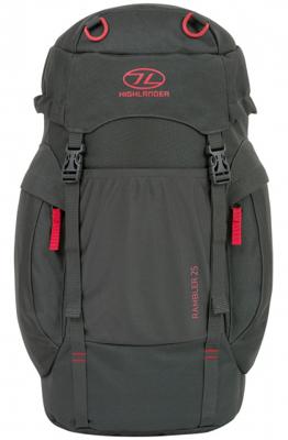 Highlander Rambler - Outdoor Rugzak - 25L - Met Rugventilatie - Charcoal