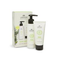 Umami Exclusive Cosmetics Woody Lemons Mini Hand Care Gift Set Bergamot & Ceder - thumbnail