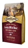 Carnilove lamb/wild boar sterilised kattenvoer 2 KG - thumbnail