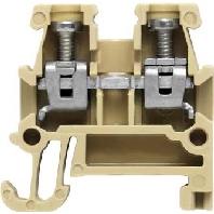 Weidmüller 0340460000 Doorgangsserieklem Schroeven Beige, Geel 100 stuk(s) - thumbnail