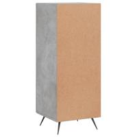 Dressoir 34,5x34x90 cm bewerkt hout betongrijs - thumbnail
