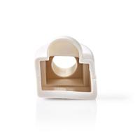 Trekontlasting | Voor RJ45 Netwerkconnectors - 10 Stuks | Wit - thumbnail