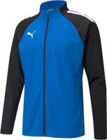 PUMA teamLIGA Trainingsjack Blauw Zwart - thumbnail