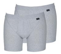 2-Pack heren boxershort Gulp - Authentic - Elastisch katoenen heren onderbroek met sluiting - S - Wit - Onderbroek heren - Ondergoed heren - thumbnail