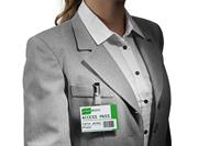 Durable 800319 Naamplaatje 8003 (b x h) 90 mm x 60 mm draaibare clip 25 stuk(s) - thumbnail